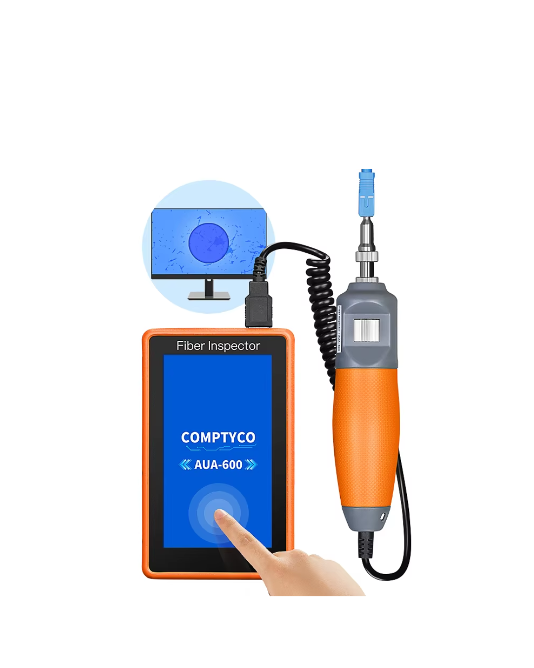 AUA-600 Fiber Optic End Face Detector