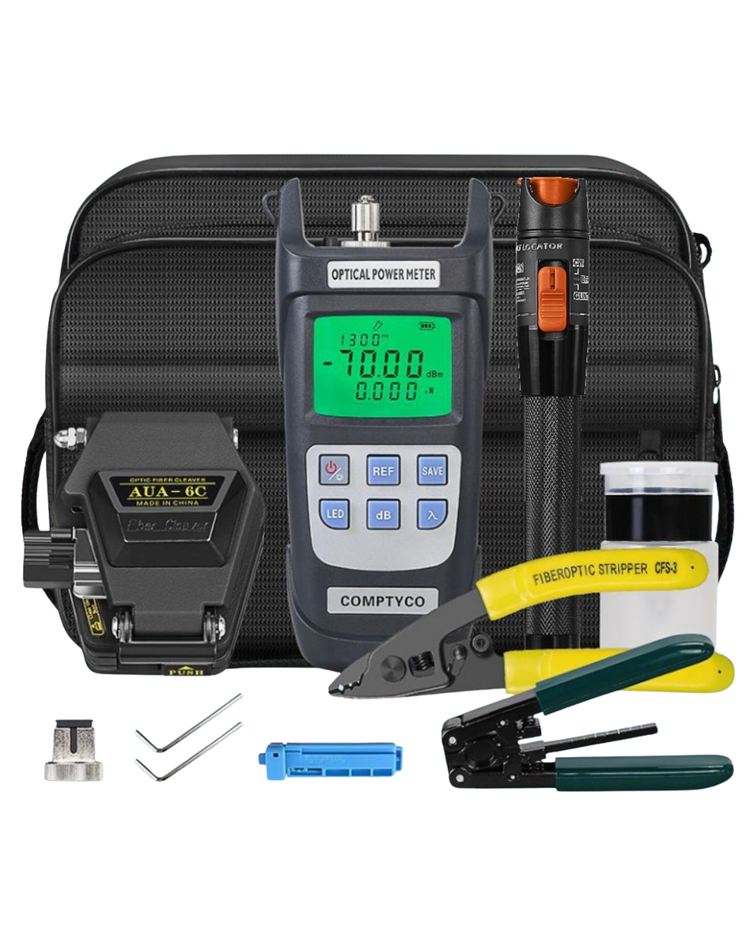 FTTH fiber optic tool kit