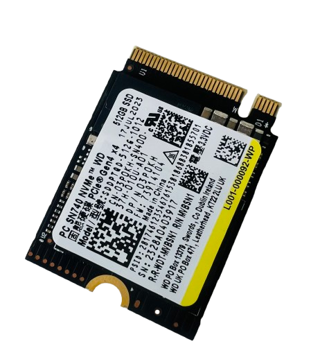 Western Digital PC SN740 NVMe SSD 512GB Internal Hard Drive